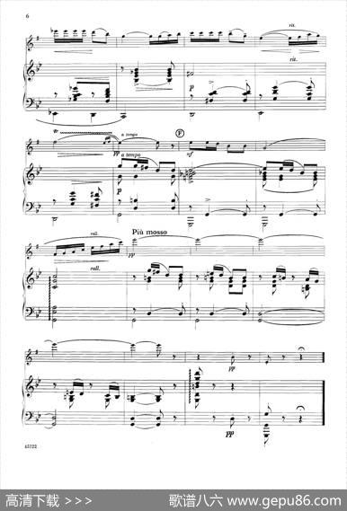 15首古典萨克斯独奏曲：1、Canzonetta（中音萨克斯+钢琴伴奏）