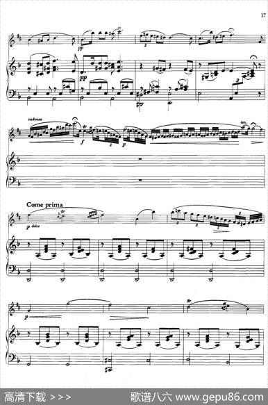 15首古典萨克斯独奏曲：3、Nocturne（中音萨克斯+钢琴伴奏）