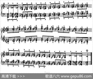 TechnicalExercisesS.146（李斯特钢琴技巧练习BOOKⅦ）|弗兰茨·李斯特