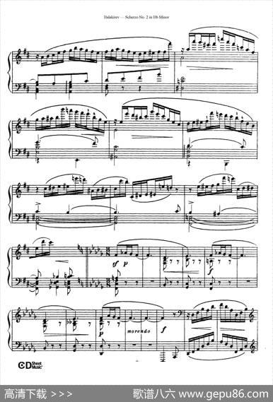 ScherzoNo.2inB-flatMinor（降b小调第二谐谑曲）|米利·巴拉基列夫