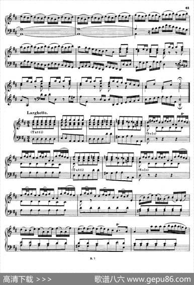 16ConcertosBWV972-987（十六首为独奏古钢琴而作的协奏曲）（P1——10）|约翰.塞巴斯蒂安.巴赫