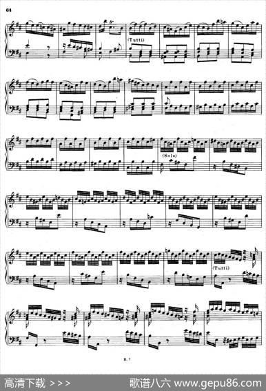 16ConcertosBWV972-987（十六首为独奏古钢琴而作的协奏曲）（P1——10）|约翰.塞巴斯蒂安.巴赫