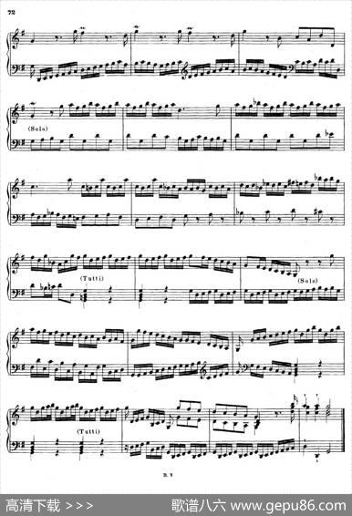 16ConcertosBWV972-987（十六首为独奏古钢琴而作的协奏曲）（P11——20）|约翰.塞巴斯蒂安.巴赫
