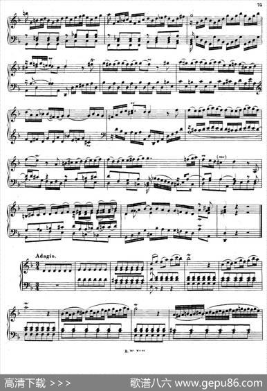 16ConcertosBWV972-987（十六首为独奏古钢琴而作的协奏曲）（P11——20）|约翰.塞巴斯蒂安.巴赫