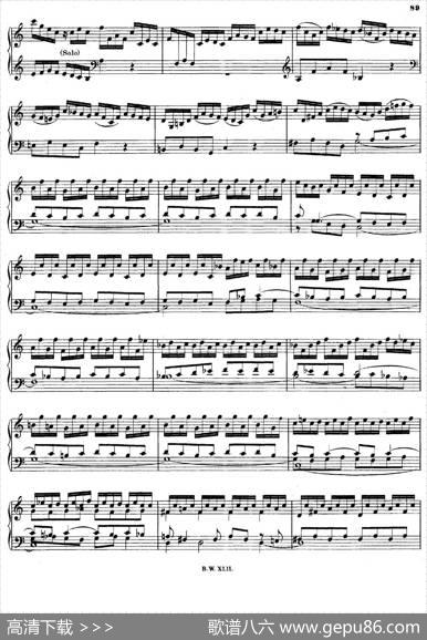16ConcertosBWV972-987（十六首为独奏古钢琴而作的协奏曲）（P31——40）|约翰.塞巴斯蒂安.巴赫
