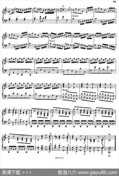 16ConcertosBWV972-987（十六首为独奏古钢琴而作的协奏曲）（P31——40）|约翰.塞巴斯蒂安.巴赫