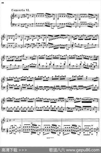 16ConcertosBWV972-987（十六首为独奏古钢琴而作的协奏曲）（P31——40）|约翰.塞巴斯蒂安.巴赫