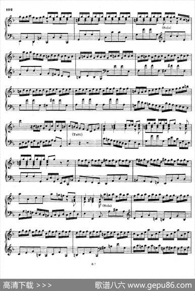16ConcertosBWV972-987（十六首为独奏古钢琴而作的协奏曲）（P41——50）|约翰.塞巴斯蒂安.巴赫