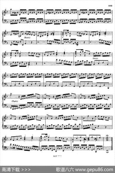 16ConcertosBWV972-987（十六首为独奏古钢琴而作的协奏曲）（P41——50）|约翰.塞巴斯蒂安.巴赫