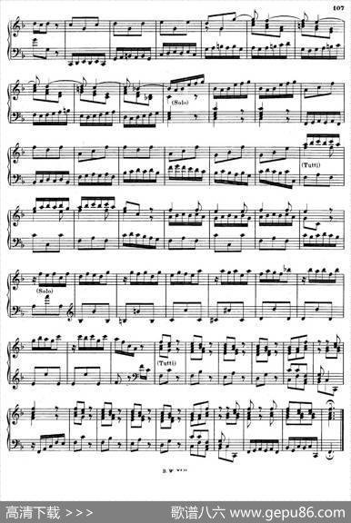 16ConcertosBWV972-987（十六首为独奏古钢琴而作的协奏曲）（P41——50）|约翰.塞巴斯蒂安.巴赫