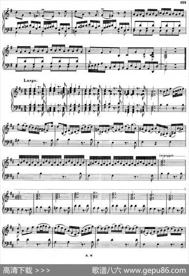 16ConcertosBWV972-987（十六首为独奏古钢琴而作的协奏曲）（P61——70）|约翰.塞巴斯蒂安.巴赫