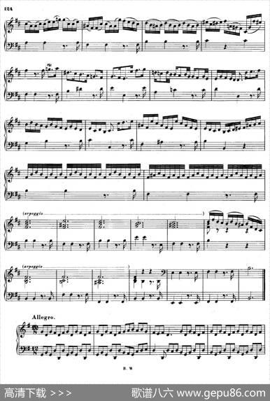 16ConcertosBWV972-987（十六首为独奏古钢琴而作的协奏曲）（P61——70）|约翰.塞巴斯蒂安.巴赫