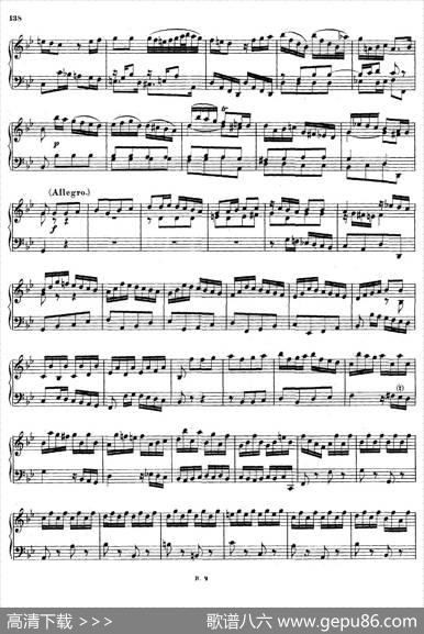 16ConcertosBWV972-987（十六首为独奏古钢琴而作的协奏曲）（P71——80）|约翰.塞巴斯蒂安.巴赫