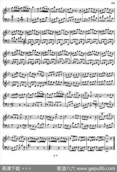 16ConcertosBWV972-987（十六首为独奏古钢琴而作的协奏曲）（P81——90）|约翰.塞巴斯蒂安.巴赫