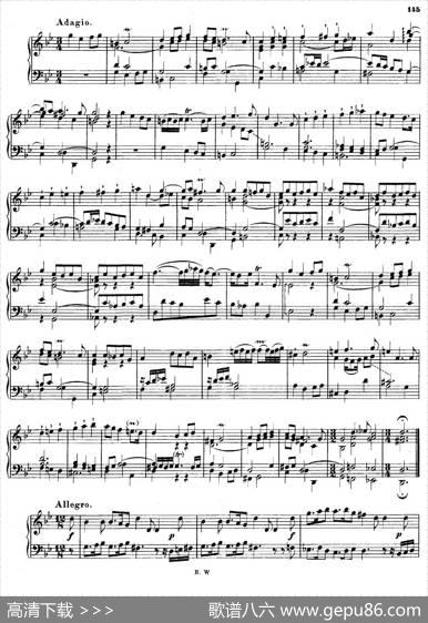 16ConcertosBWV972-987（十六首为独奏古钢琴而作的协奏曲）（P81——90）|约翰.塞巴斯蒂安.巴赫