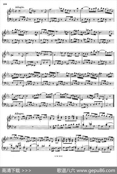 16ConcertosBWV972-987（十六首为独奏古钢琴而作的协奏曲）（P91——100）|约翰.塞巴斯蒂安.巴赫
