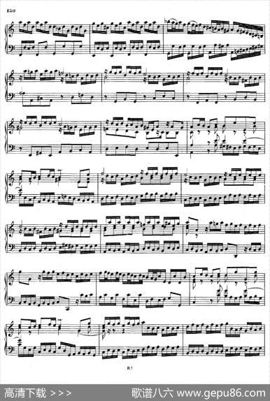 16ConcertosBWV972-987（十六首为独奏古钢琴而作的协奏曲）（P91——100）|约翰.塞巴斯蒂安.巴赫