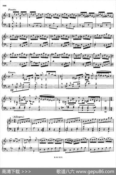 16ConcertosBWV972-987（十六首为独奏古钢琴而作的协奏曲）（P101——112）|约翰.塞巴斯蒂安.巴赫