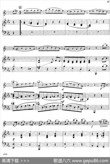 15首古典萨克斯独奏曲：10、Minuet（中音萨克斯+钢琴伴奏）