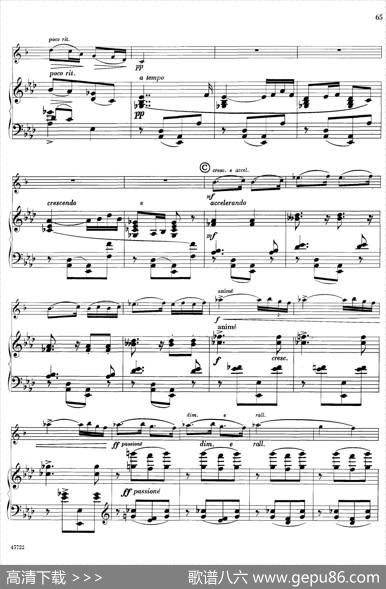 15首古典萨克斯独奏曲：14、sonatine（中音萨克斯+钢琴伴奏）
