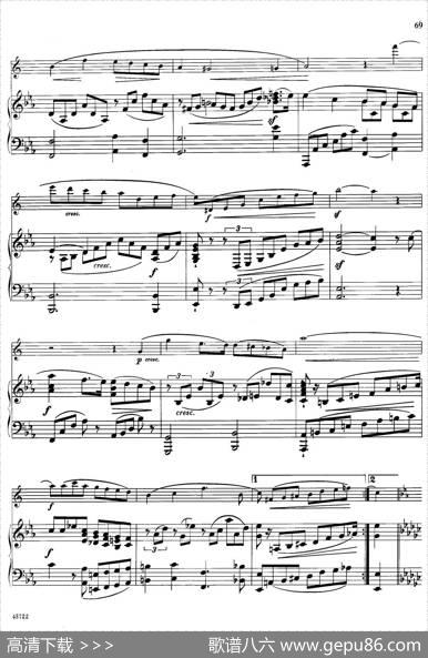 15首古典萨克斯独奏曲：15、FantasyPiece（中音萨克斯+钢琴伴奏）