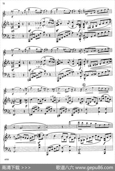 15首古典萨克斯独奏曲：15、FantasyPiece（中音萨克斯+钢琴伴奏）