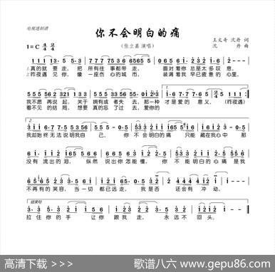 你不会明白的痛 - 王文奇沈丹|沈丹