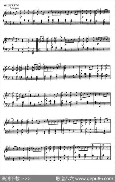 降B大调钢琴奏鸣曲（PianoSonatainB-flatMajorOp.1）|理查德·瓦格纳