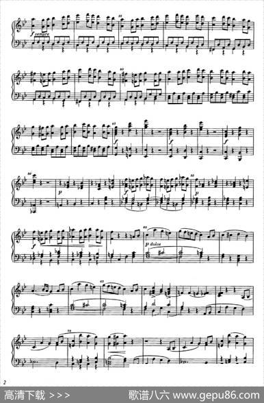 降B大调钢琴奏鸣曲（PianoSonatainB-flatMajorOp.1）|理查德·瓦格纳