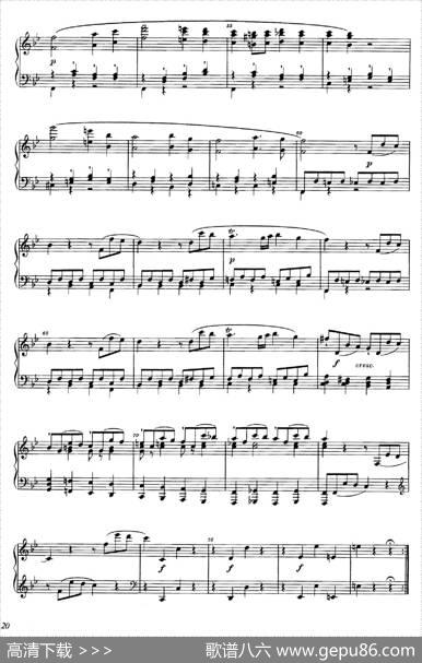 降B大调钢琴奏鸣曲（PianoSonatainB-flatMajorOp.1）|理查德·瓦格纳