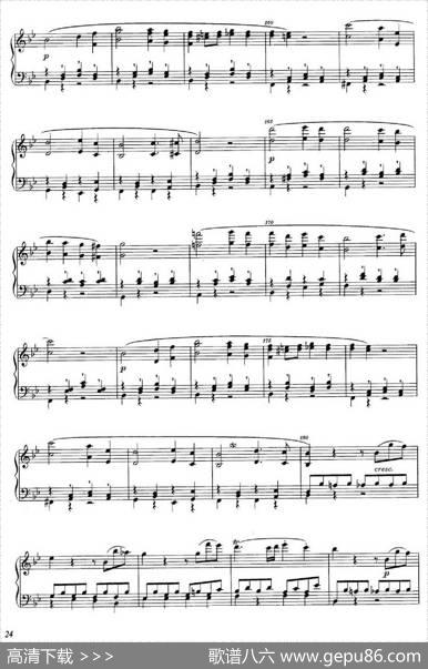 降B大调钢琴奏鸣曲（PianoSonatainB-flatMajorOp.1）|理查德·瓦格纳