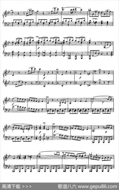 降B大调钢琴奏鸣曲（PianoSonatainB-flatMajorOp.1）|理查德·瓦格纳