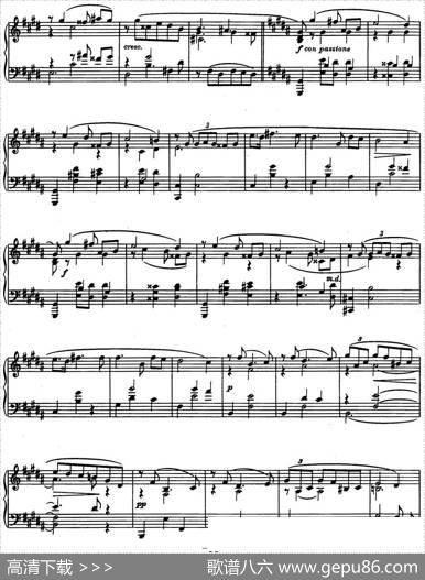 9首玛祖卡舞曲Op.25（No.4）|亚力山大·斯克里亚宾