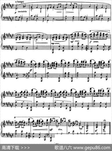 9首玛祖卡舞曲Op.25（No.6）|亚力山大·斯克里亚宾