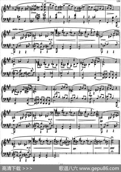 9首玛祖卡舞曲Op.25（No.7）|亚力山大·斯克里亚宾