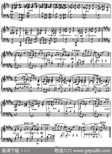 9首玛祖卡舞曲Op.25（No.8）|亚力山大·斯克里亚宾
