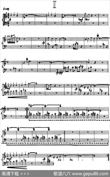 为加料钢琴而作的奏鸣曲与间奏曲（4）|约翰·凯奇