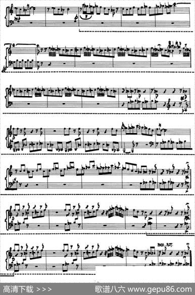 为加料钢琴而作的奏鸣曲与间奏曲（EIRSTINTERLUDE）|约翰·凯奇