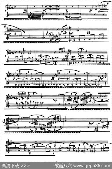 为加料钢琴而作的奏鸣曲与间奏曲（SECONDINTERLUDE）|约翰·凯奇