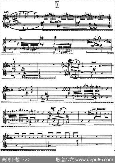 为加料钢琴而作的奏鸣曲与间奏曲（9）|约翰·凯奇