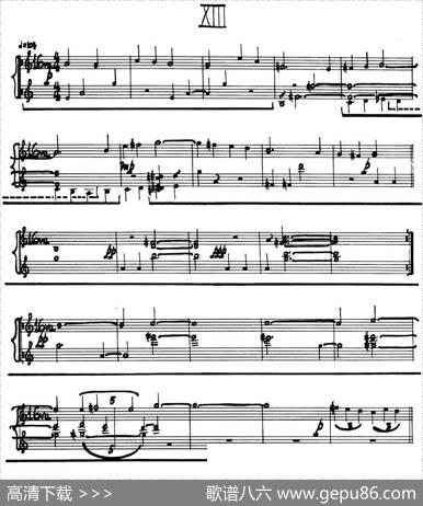 为加料钢琴而作的奏鸣曲与间奏曲（13）|约翰·凯奇