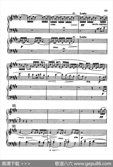 交响舞曲SymphonicDanceOp.45（双钢琴）|谢尔盖·拉赫玛尼诺夫
