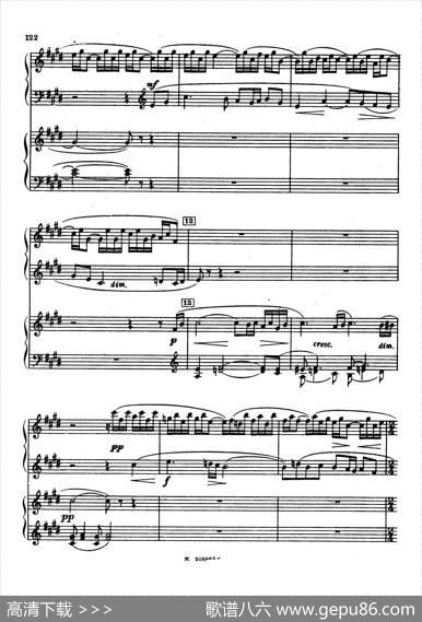 交响舞曲SymphonicDanceOp.45（双钢琴）|谢尔盖·拉赫玛尼诺夫