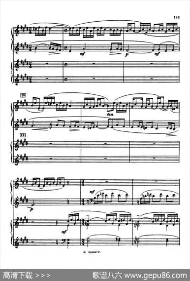 交响舞曲SymphonicDanceOp.45（双钢琴）|谢尔盖·拉赫玛尼诺夫
