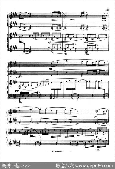 交响舞曲SymphonicDanceOp.45（双钢琴）|谢尔盖·拉赫玛尼诺夫