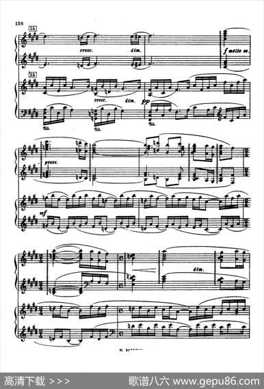 交响舞曲SymphonicDanceOp.45（双钢琴）|谢尔盖·拉赫玛尼诺夫
