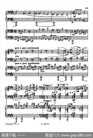 交响舞曲SymphonicDanceOp.45（双钢琴）|谢尔盖·拉赫玛尼诺夫
