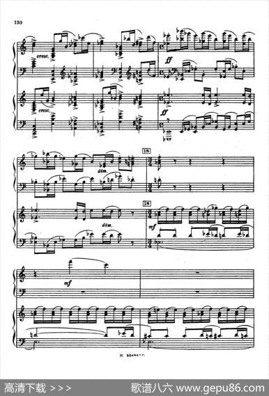 交响舞曲SymphonicDanceOp.45（双钢琴）|谢尔盖·拉赫玛尼诺夫