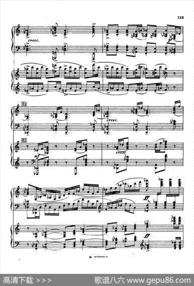 交响舞曲SymphonicDanceOp.45（双钢琴）|谢尔盖·拉赫玛尼诺夫