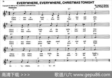 EVERYWHERE,EVERYWHERE,CHRISTMASTONIGHT